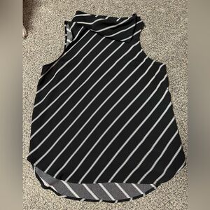 Sold Sz M sleeveless high neck blouse